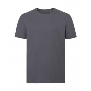 Russell Pure Organic Men's Pure Organic Tee - Convoy Grey - S