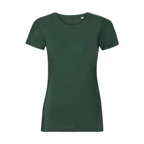 Russell Pure Organic Ladies´ Pure Organic Tee - Bottle Green - M