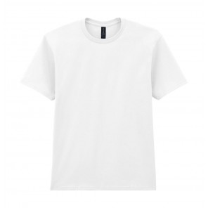 Gildan Softstyle Midweight Adult T-Shirt - White - 4XL