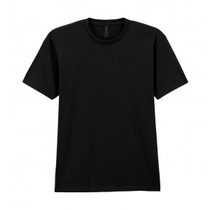 Gildan Softstyle Midweight Adult T-Shirt - Pitch Black - 4XL