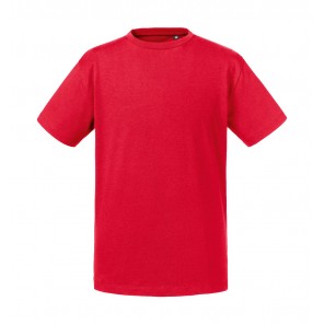 Russell Pure Organic Kids' Pure Organic Tee - Classic Red - S(104/3-4)