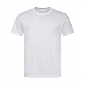 Stedman Classic-T Organic Unisex Crew Neck - White - L