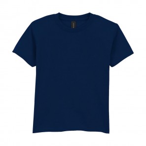 Gildan Softstyle Midweight Youth T-Shirt - Navy - L