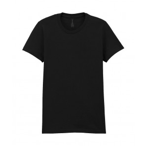 Gildan Softstyle Midweight Women's T-Shirt - Pitch Black - 3XL