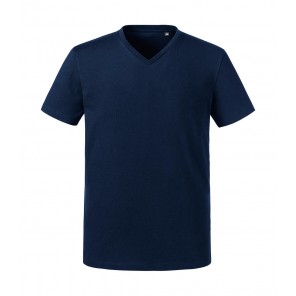 Russell Pure Organic Men's Pure Organic V-Neck Tee