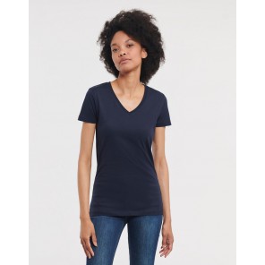 Russell Pure Organic Ladies' Pure Organic V-Neck Tee