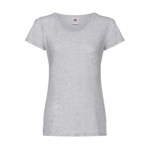 Fruit of the Loom Ladies' Original T - Heather Grey - XL