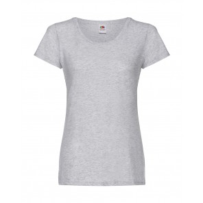 Fruit of the Loom Ladies' Original T - Heather Grey - M