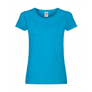 Fruit of the Loom Ladies' Original T - Azure Blue - XL