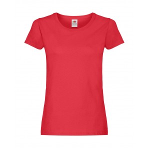 Fruit of the Loom Ladies' Original T - Red - XS