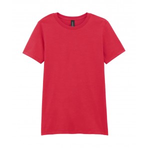 Gildan Softstyle CVC Women's T-Shirt - Red Mist - M