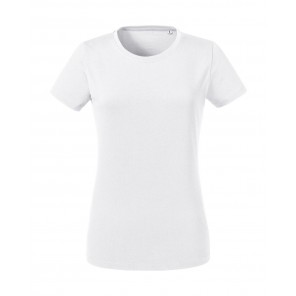 Russell Pure Organic Ladies' Pure Organic Heavy Tee - White - XL