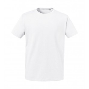 Russell Pure Organic Men's Pure Organic Heavy Tee - White - 3XL