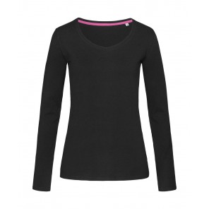 Stedman Stretch-T Long Sleeve for women - Black Opal - XL