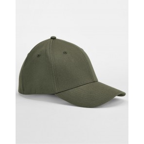 Beechfield EarthAware® Organic Cotton Stretch-Fit Cap - Olive Green - S/M
