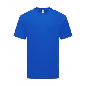 Fruit of the Loom Pure Cotton T - Royal Blue - L