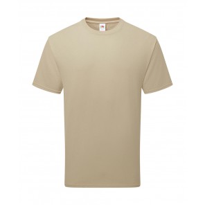 Fruit of the Loom Pure Cotton T - Desert Sand - L