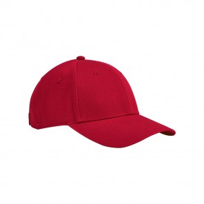 Beechfield EarthAware® Junior Clas. Org. Cotton 6 Panel Cap - Classic Red - OneSize