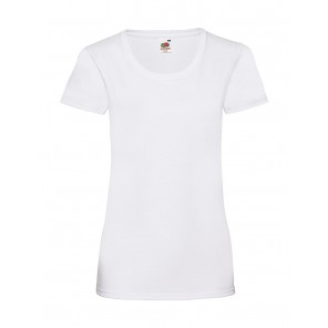 Fruit of the Loom Ladies' Valueweight T - White - XL(16)