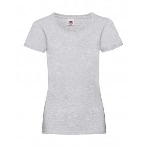 Fruit of the Loom Ladies' Valueweight T - Heather Grey - XL(16)