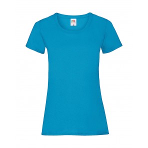 Fruit of the Loom Ladies' Valueweight T - Azure Blue - XS(8)