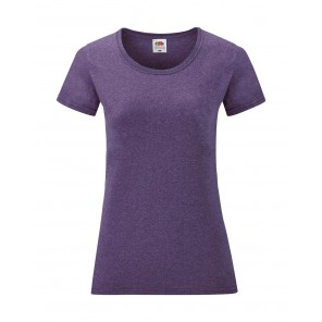 Fruit of the Loom Ladies' Valueweight T - Heather Purple - XS(8)
