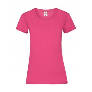 Fruit of the Loom Ladies' Valueweight T - Fuchsia - XL(16)