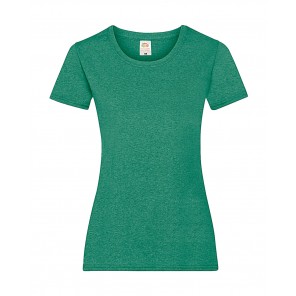 Fruit of the Loom Ladies' Valueweight T - Heather Green - XS(8)