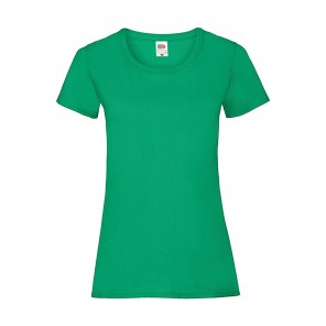 Fruit of the Loom Ladies' Valueweight T - Kelly Green - XS(8)