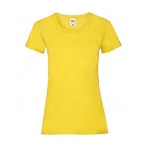 Fruit of the Loom Ladies' Valueweight T - Yellow - XL(16)