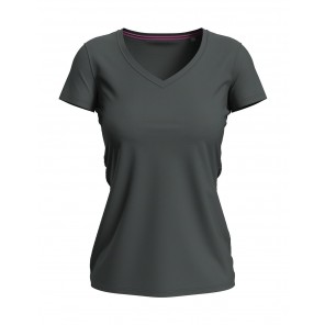 Stedman Stretch-T V-neck for women - Slate Grey - L