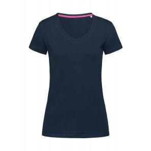 Stedman Stretch-T V-neck for women - Marina Blue - S
