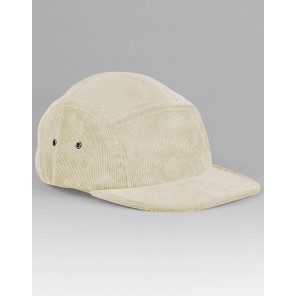 Beechfield EarthAware® Organic Cord Camper Cap - Stone - OneSize