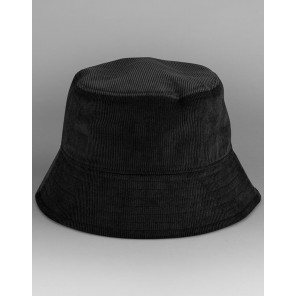 Beechfield EarthAware® Organic Cord Bucket Hat - Black - S/M