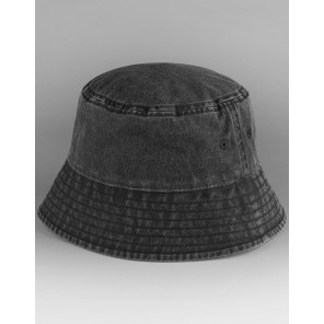 Beechfield Vintage Bucket Hat - Vintage Black - S/M