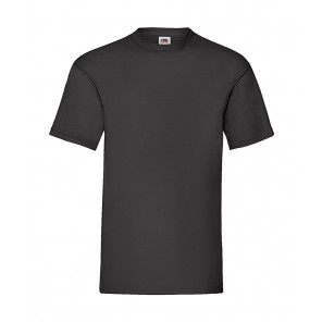 Fruit of the Loom Valueweight Tee - Black - 4XL