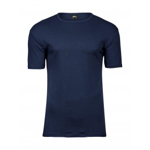 Tee Jays Men's Interlock T-Shirt - Navy - 5XL