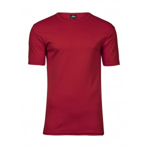Tee Jays Men's Interlock T-Shirt - Deep Red - XL