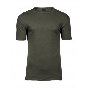 Tee Jays Men's Interlock T-Shirt - Deep Green - L