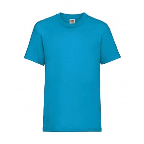 Fruit of the Loom Kids Valueweight T - Azure Blue - 152(12-13)