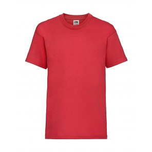 Fruit of the Loom Kids Valueweight T - Red - 98(2-3)
