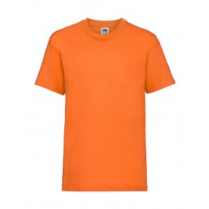Fruit of the Loom Kids Valueweight T - Orange - 140(9-11)