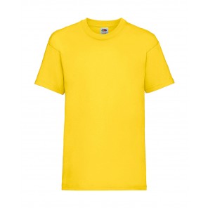 Fruit of the Loom Kids Valueweight T - Yellow - 140(9-11)