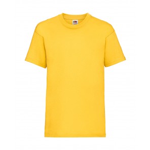Fruit of the Loom Kids Valueweight T - Sunflower - 128(7-8)