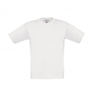 B&C Exact 150/kids T-Shirt - White - 9/11(134/146)