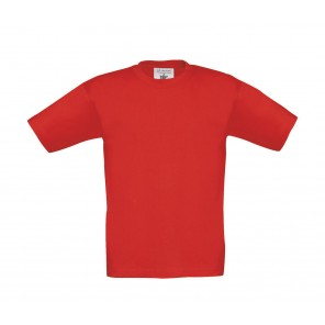 B&C Exact 150/kids T-Shirt - Red - 1/2(86/92)