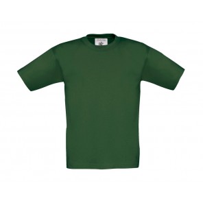 B&C Exact 150/kids T-Shirt - Bottle Green - 3/4(98/104)