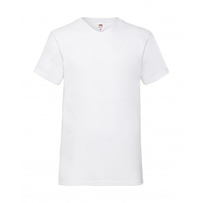 Fruit of the Loom Valueweight V-Neck-Tee - White - L