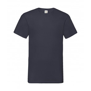 Fruit of the Loom Valueweight V-Neck-Tee - Deep Navy - 2XL