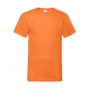 Fruit of the Loom Valueweight V-Neck-Tee - Orange - 2XL